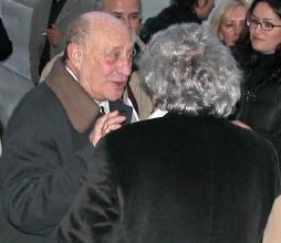 Arnaldo Pomodoro con Mario Botta