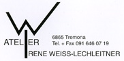 Atelier Irene Weiss Lechleitner - Tremona - Svizzera